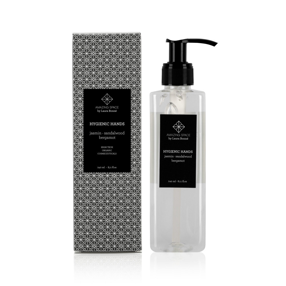 Hygienic Hands – Jasmin, Sandalwood & Bergamot, 240 ml.