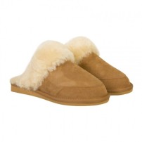 New Zealand Boots Slippers - Cognac